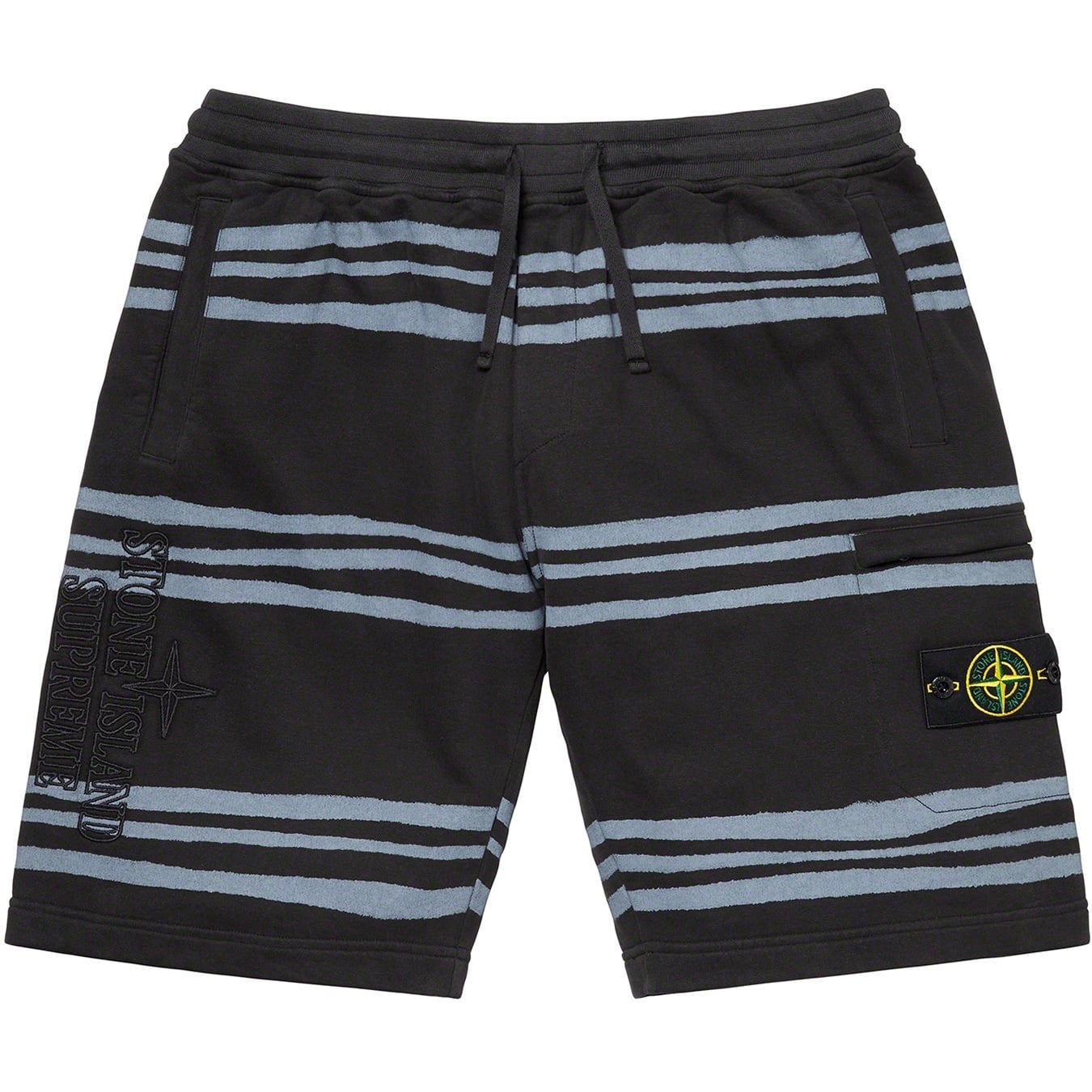 Supreme®/Stone Island® Warp Stripe Sweatshort view 4